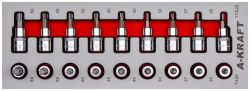 18 PC 1/2"DR. Screwdriver Socket Set (TS 4181)